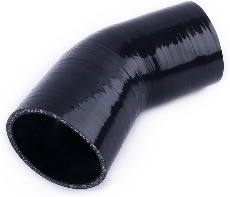 ZAP Performance 45 Degree ID 2"(51mm) Elbow Silicone Hose Intake Intercooler Coupler 2 inch Pipe,Length 102mm One Leg,4-Ply Thickness 5.4 mm - Image 4